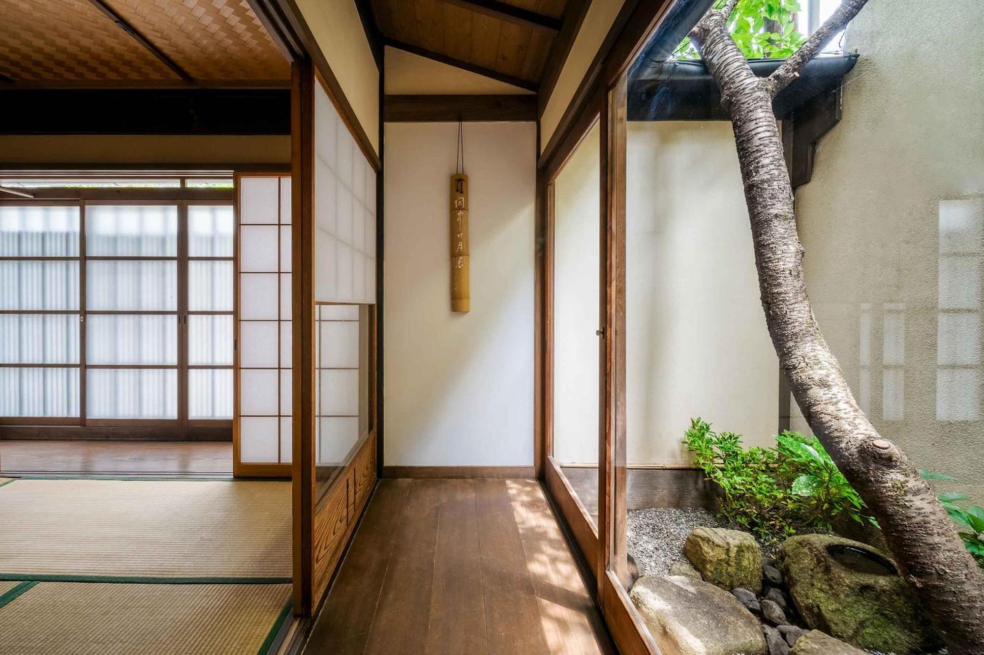 Вилла Gion Koyu An Machiya House Киото Экстерьер фото